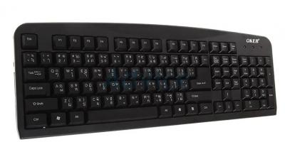 USB Keyboard OKER (KB-377) Black - B3017 - สินค้าหมด